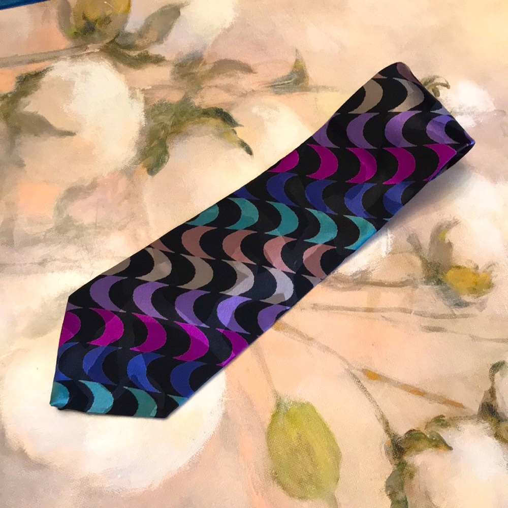 Je Suis silk tie